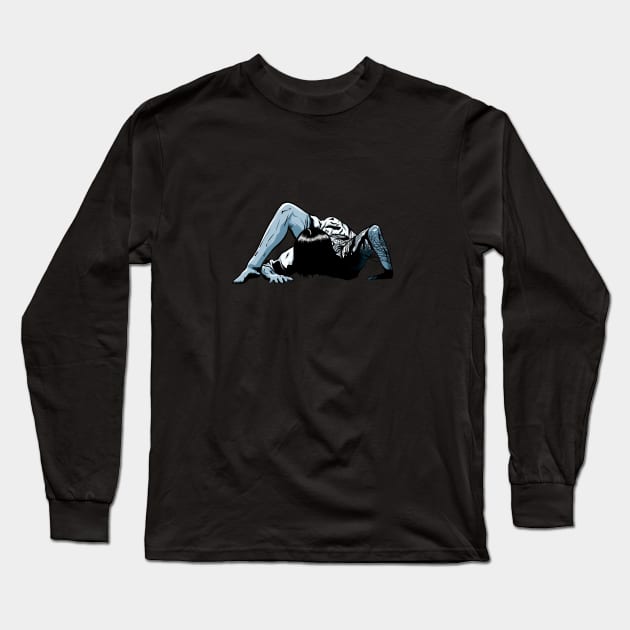 Ghost girl Long Sleeve T-Shirt by jjsealion